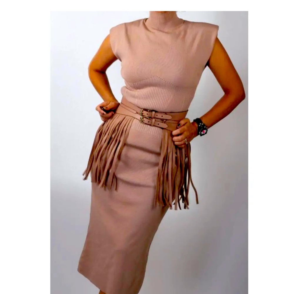 BcBg Frienge Belt
